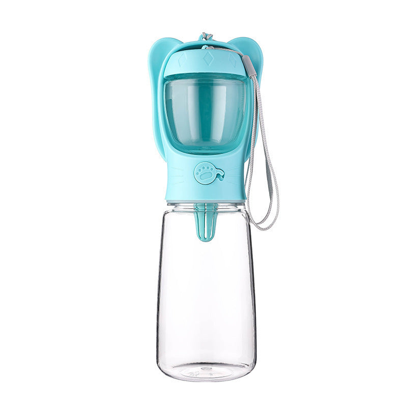 2 In 1 Dog/cat Water Bottle and food storage.