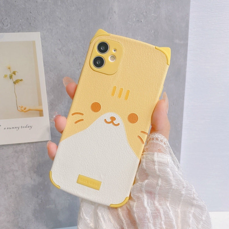 Compatible with Apple , Silicone Anti-fall Cover Tide, Perfect for pet lovers