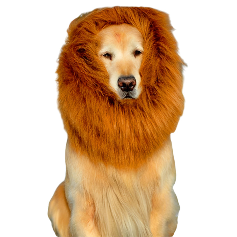 Lion Mane Wig for Large Dogs