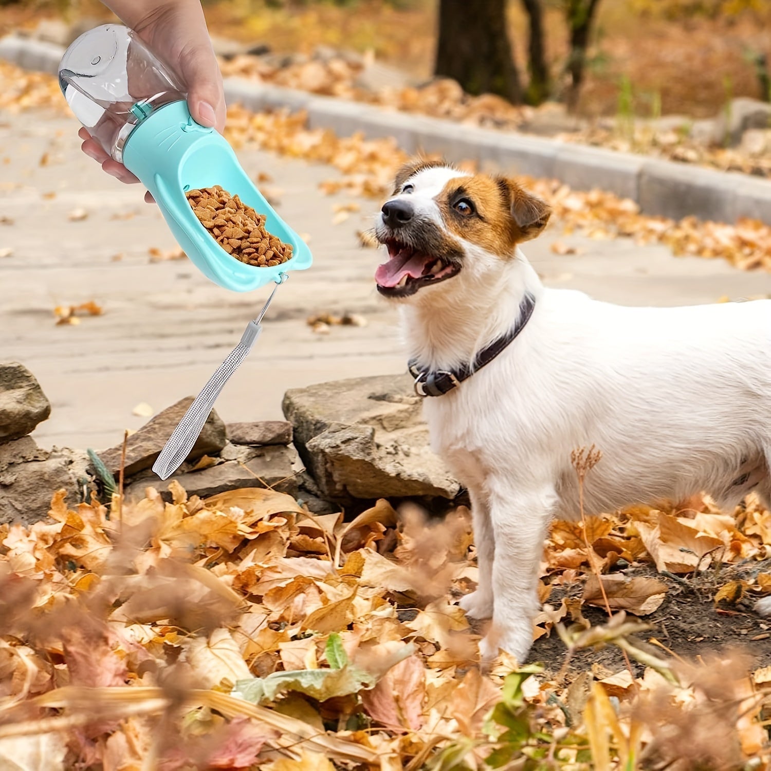 2 In 1 Dog/cat Water Bottle and food storage.
