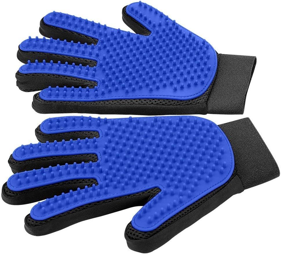 Upgrade Pet Grooming Gloves for cat and dogs