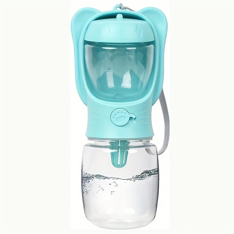 2 In 1 Dog/cat Water Bottle and food storage.