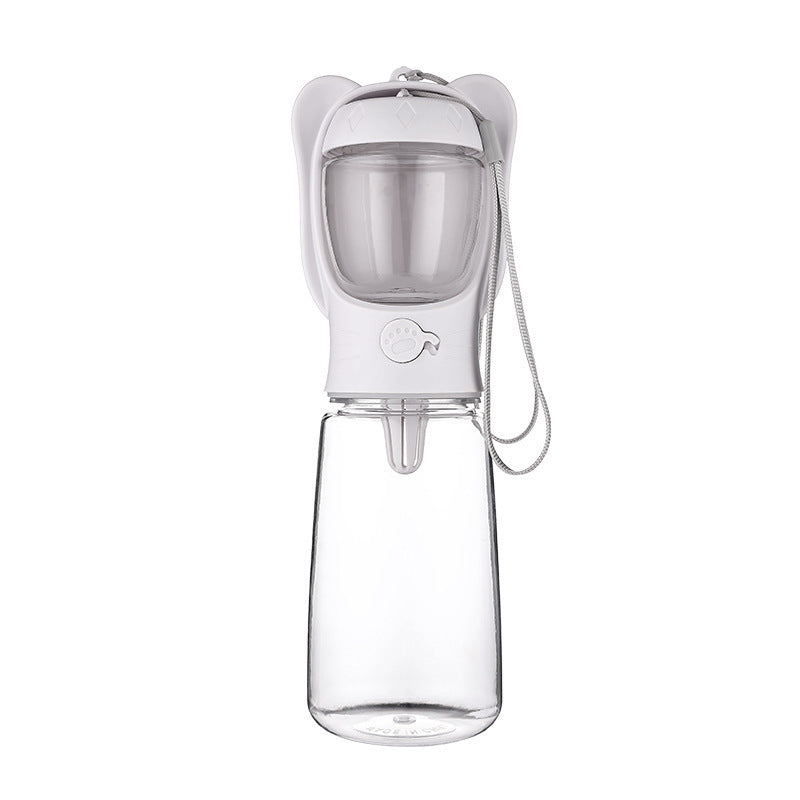 2 In 1 Dog/cat Water Bottle and food storage.